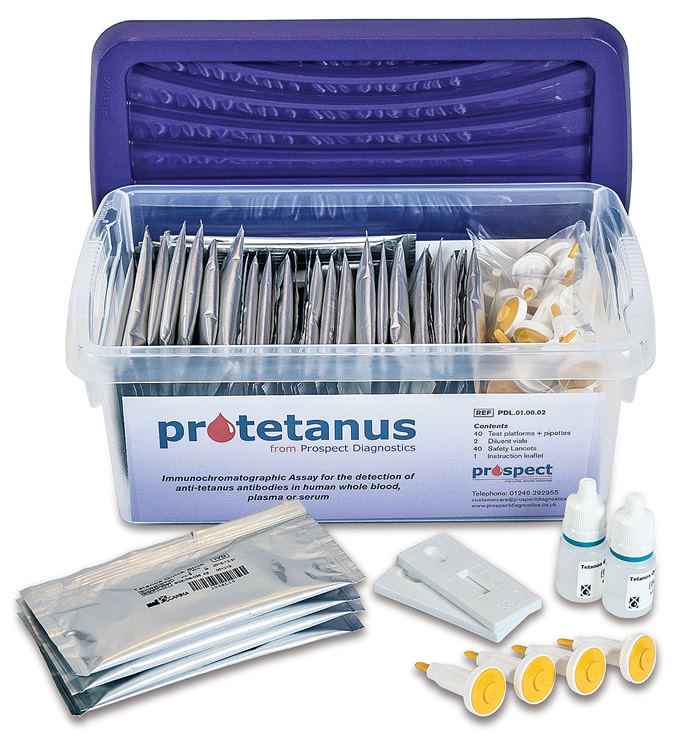 protetanus pack Palm-sized haemoglobin analyser
